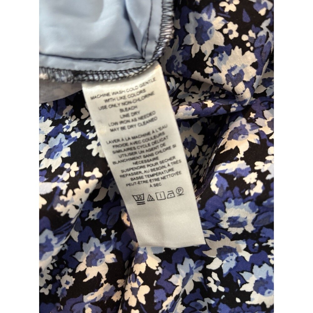 Anthropologie Navy Blue Floral Jumpsuit - Picture 5 of 13